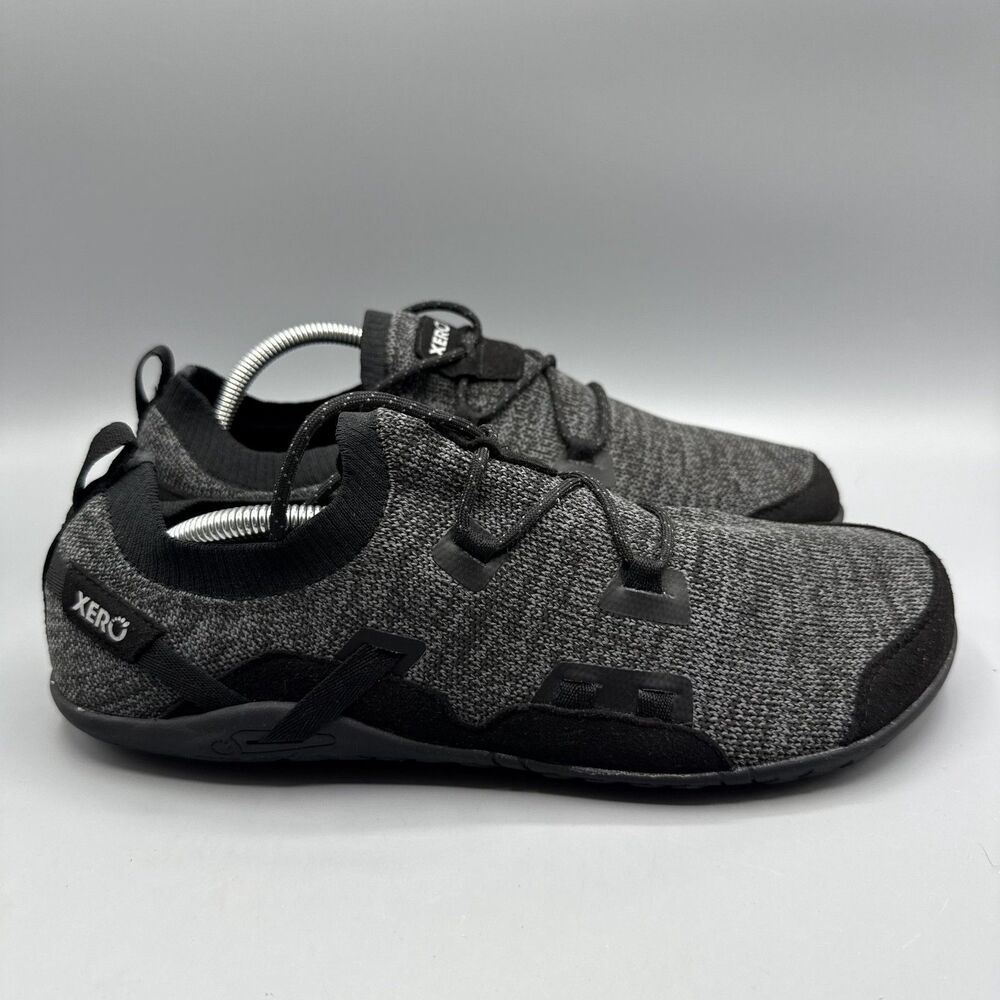 Xero Shoes Oswego Gray Black Minimalist Knit Sneakers Men’s Size 11.5